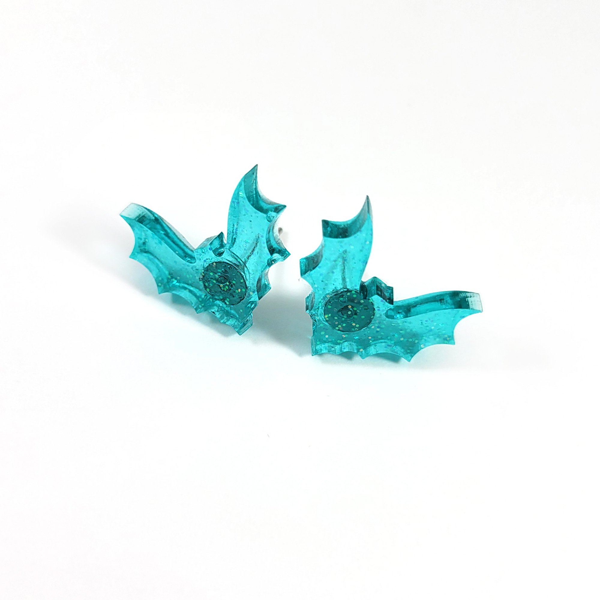 Flying Bat Stud Earrings by Wilde Designs