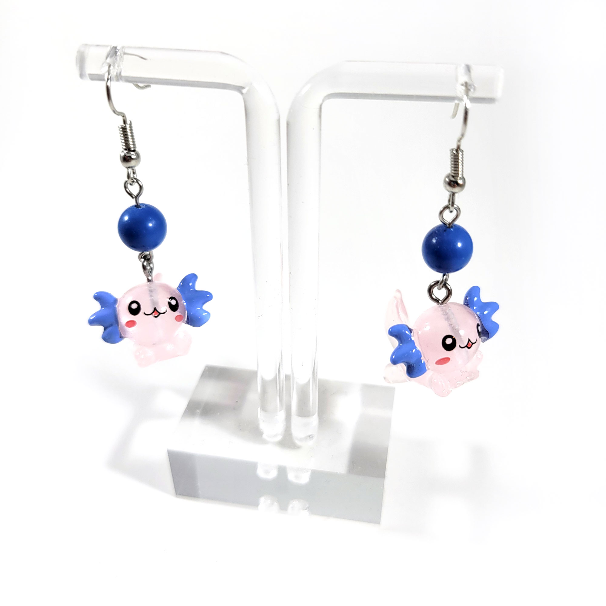 Axolotl Earrings by Wilde Designs
