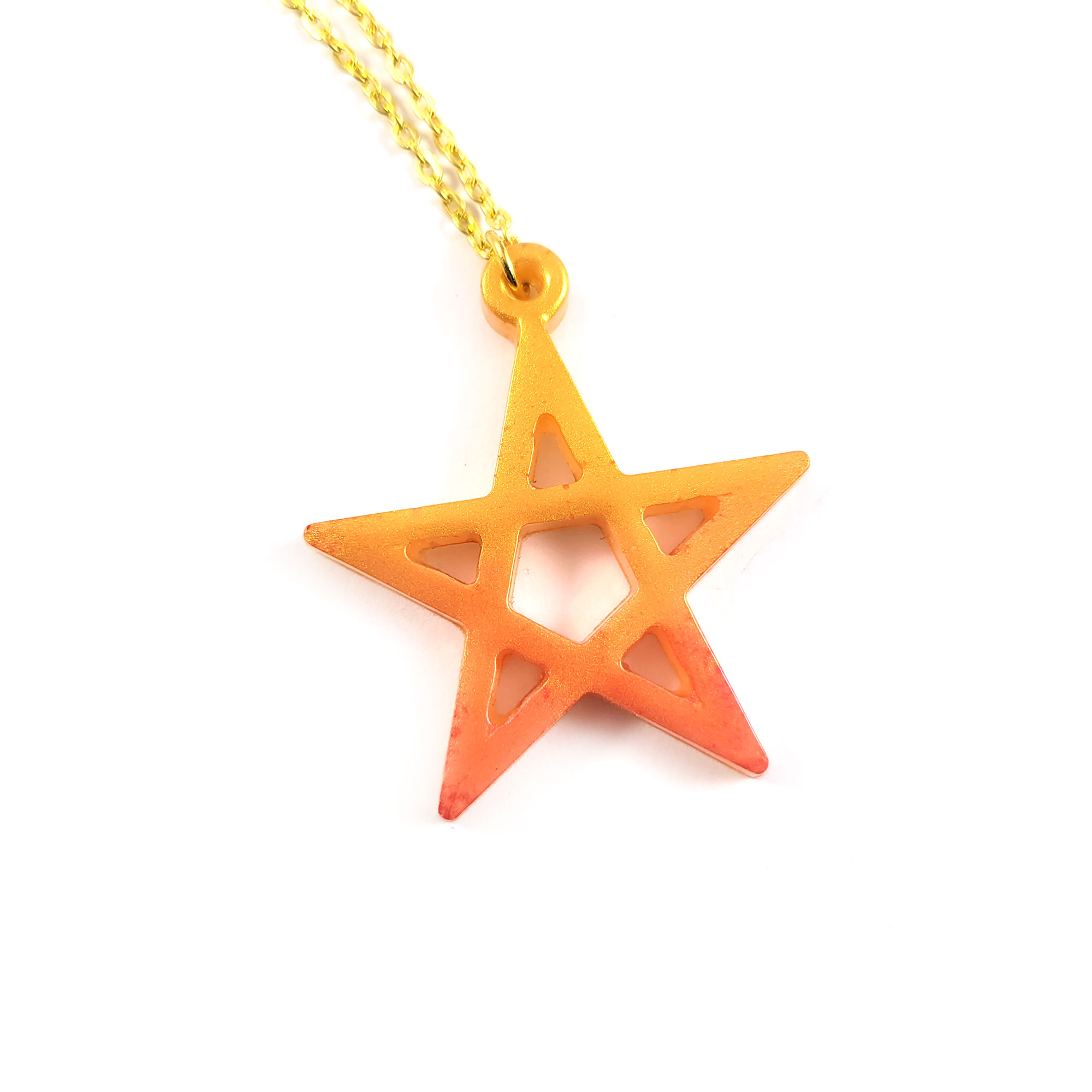 Pentagram Necklace by Wilde Designs