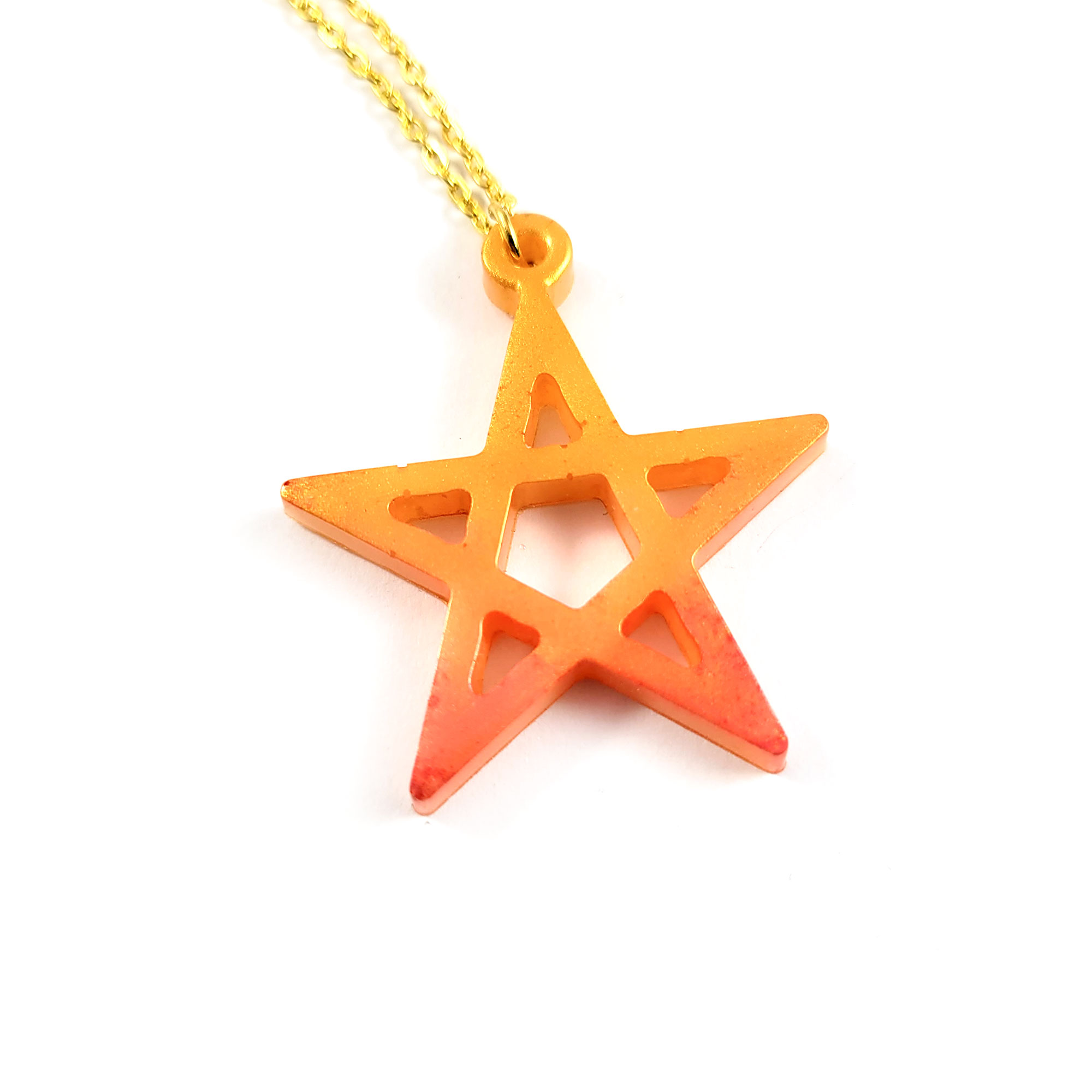 Pentagram Necklace by Wilde Designs