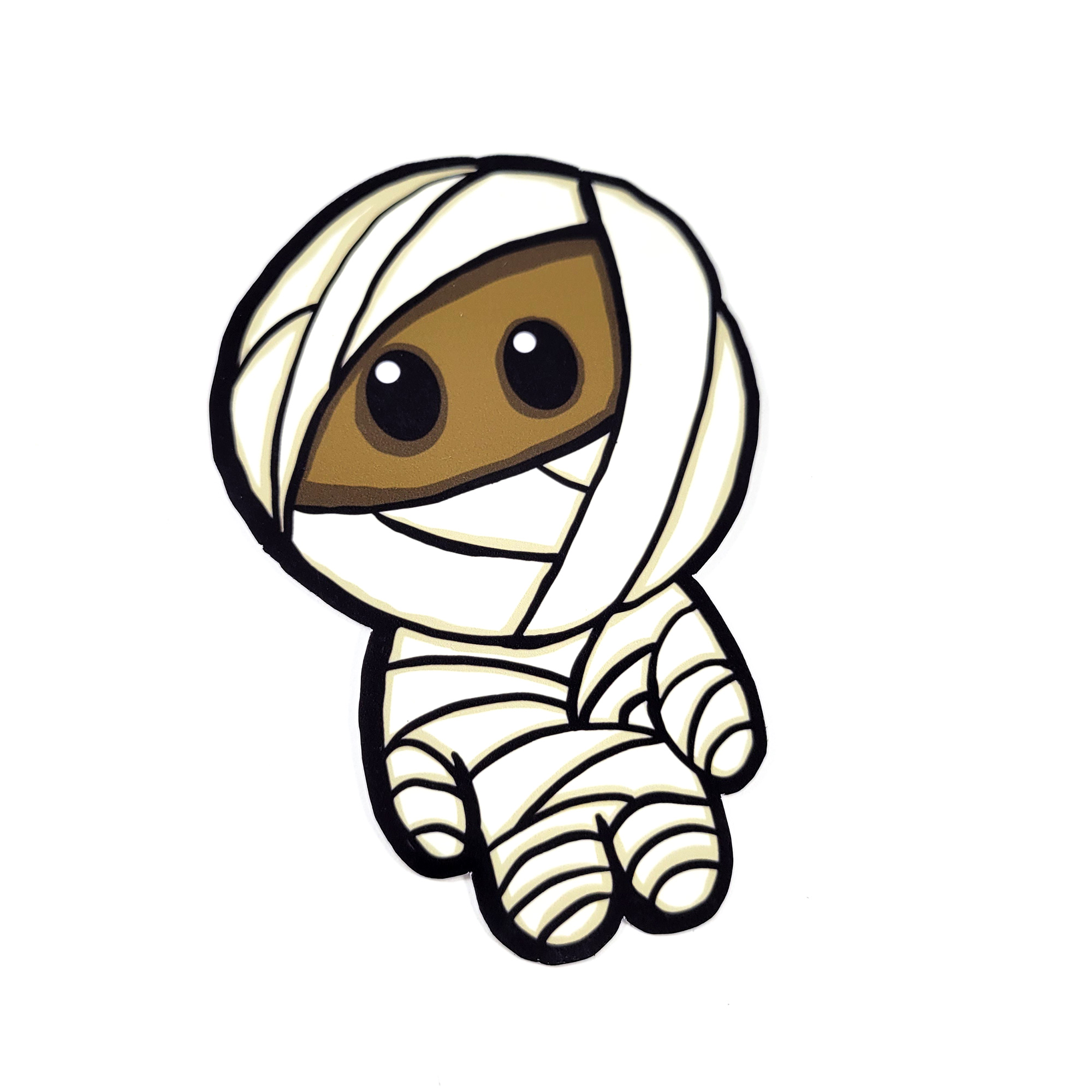 Tiny Mummy Sticker by Wilde Designs