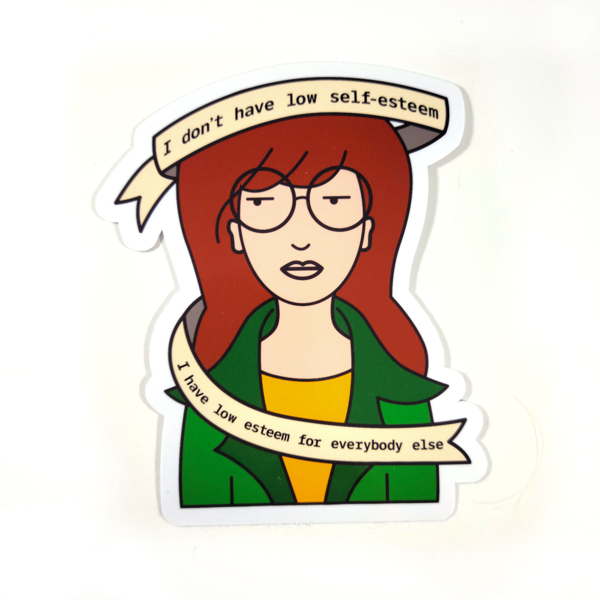 Daria Vinyl Sticker by Wilde Designs