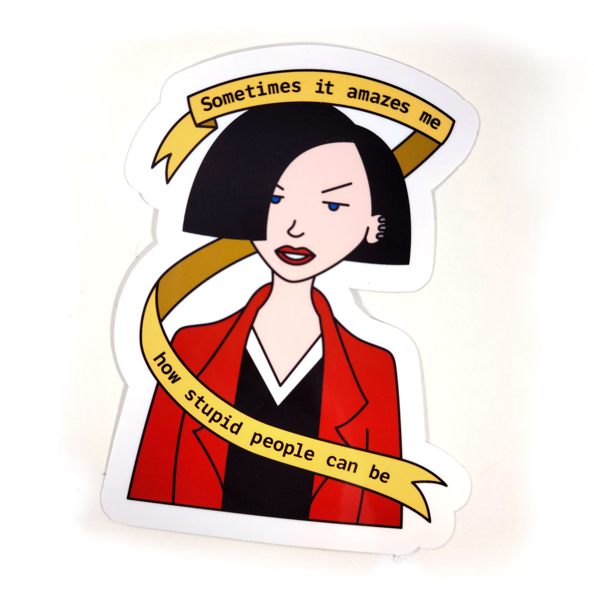 Jane Lane Vinyl Sticker by Wilde Designs