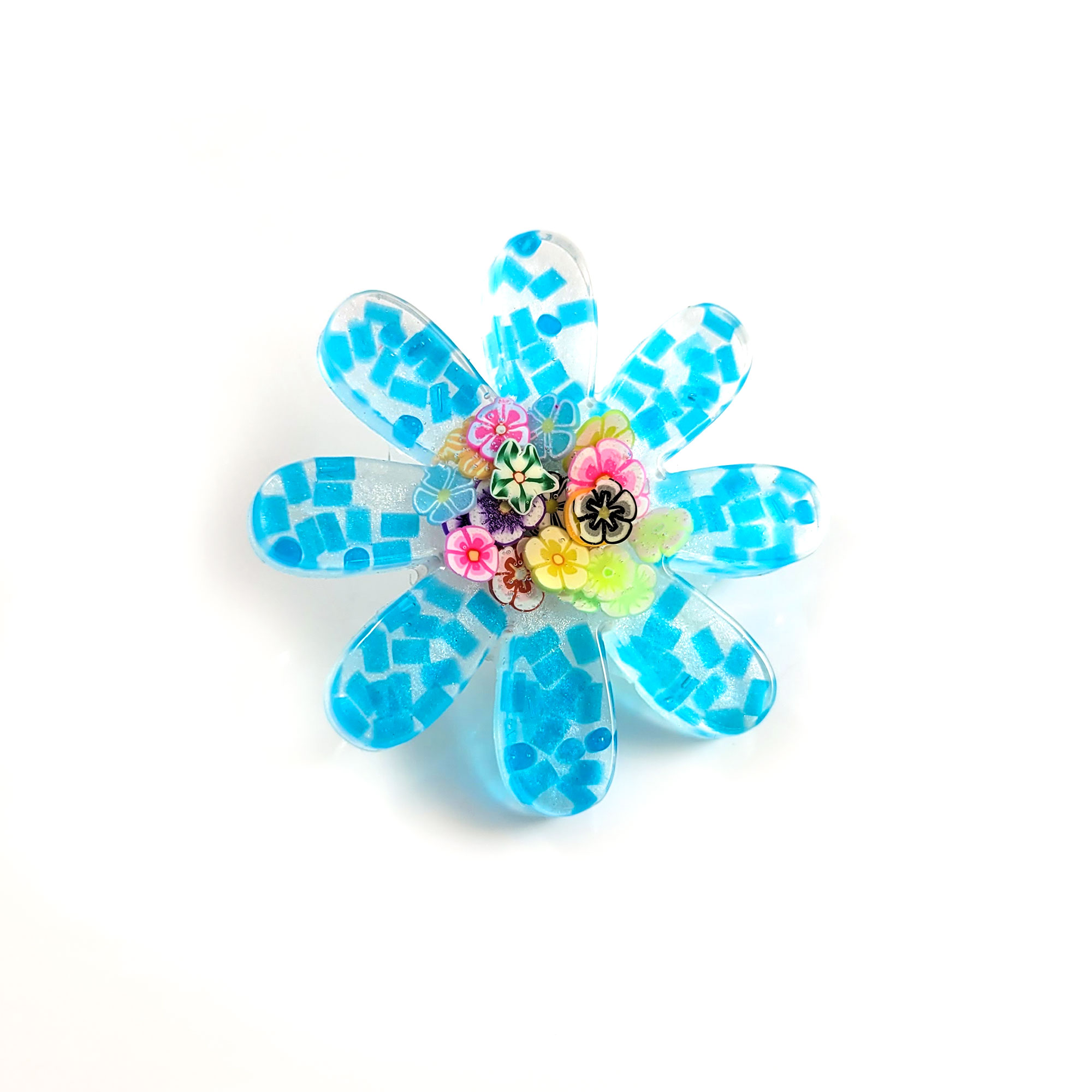 Flower Power Statement Pin by Wilde Designs