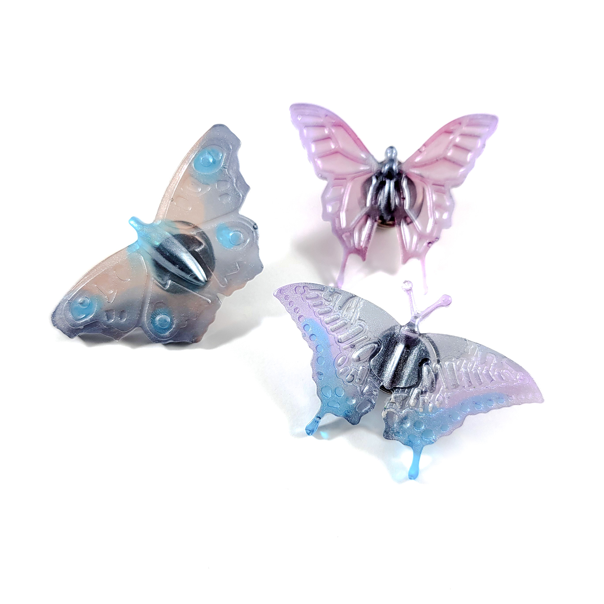 Delicate Butterfly Pin Set by Wilde Designs