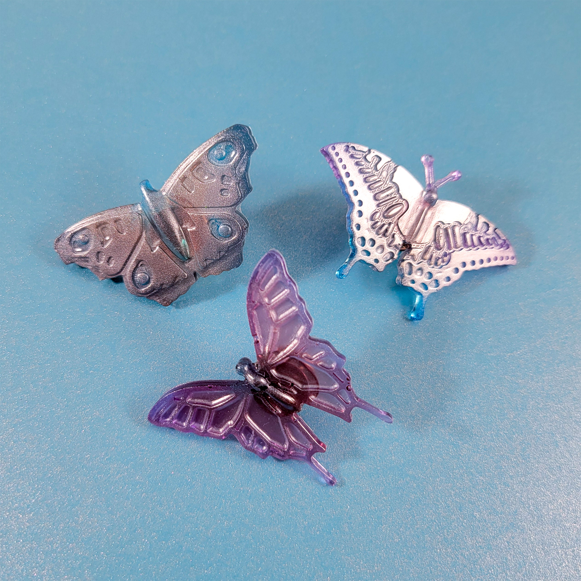 Delicate Butterfly Pin Set by Wilde Designs