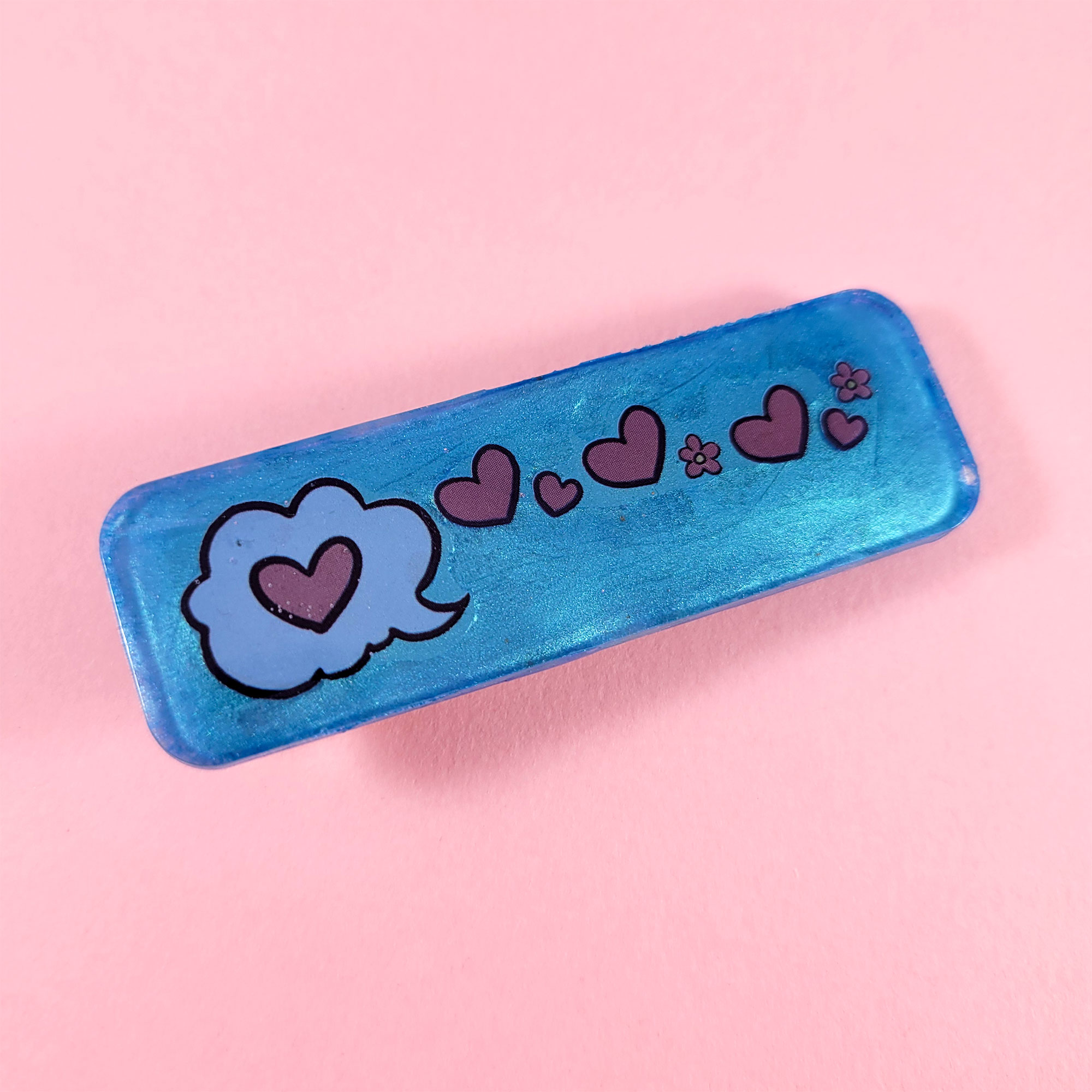 Flat Bar Decorative Hair Clip by Wilde Designs