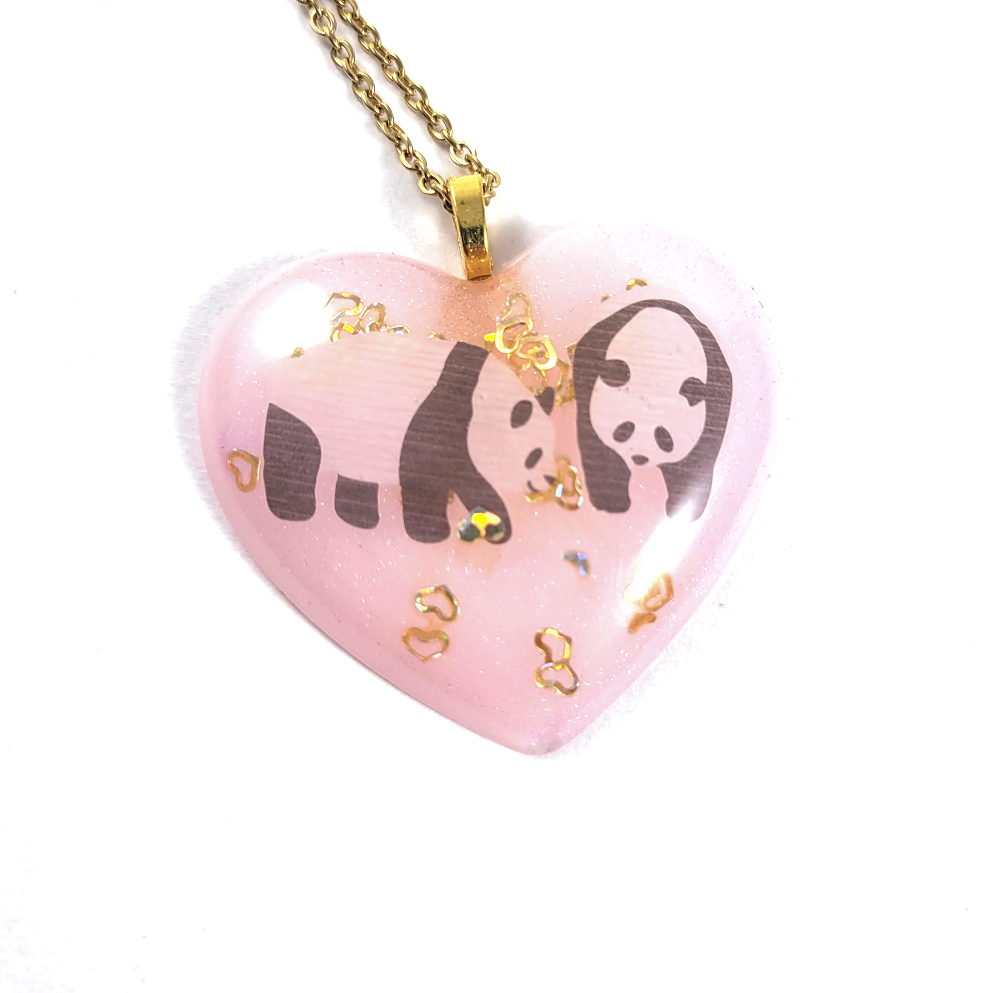 Panda Heart Necklace by Wilde Designs