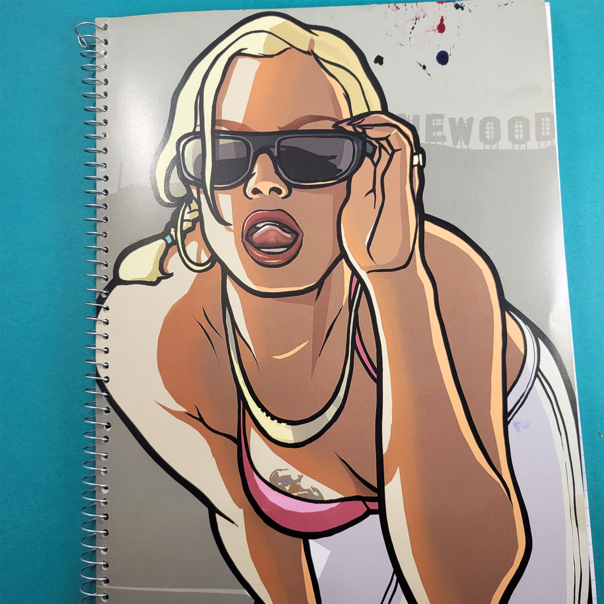 GTA Large Notebook by Wilde Designs