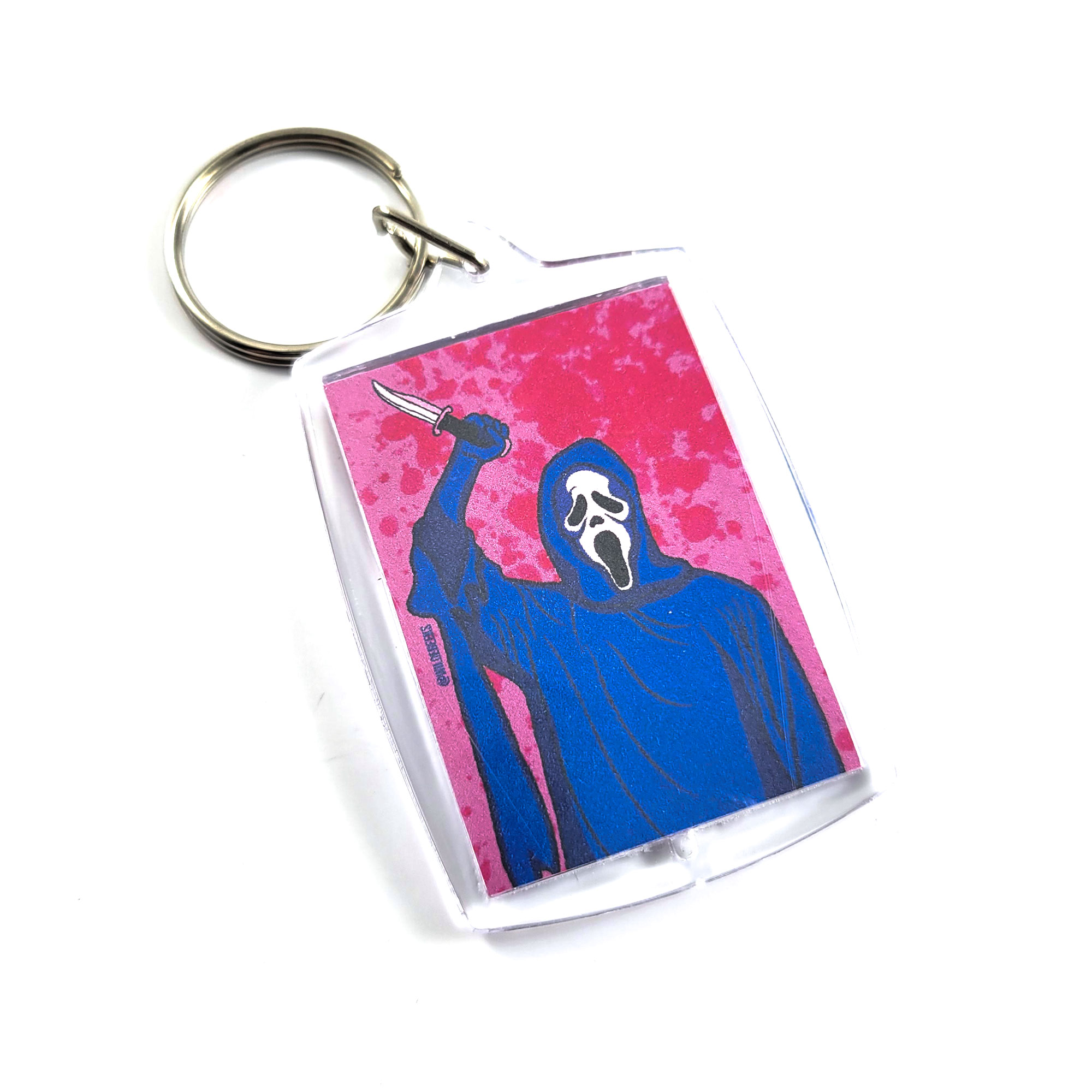 Knife in the Dark Keychain by Wilde Designs