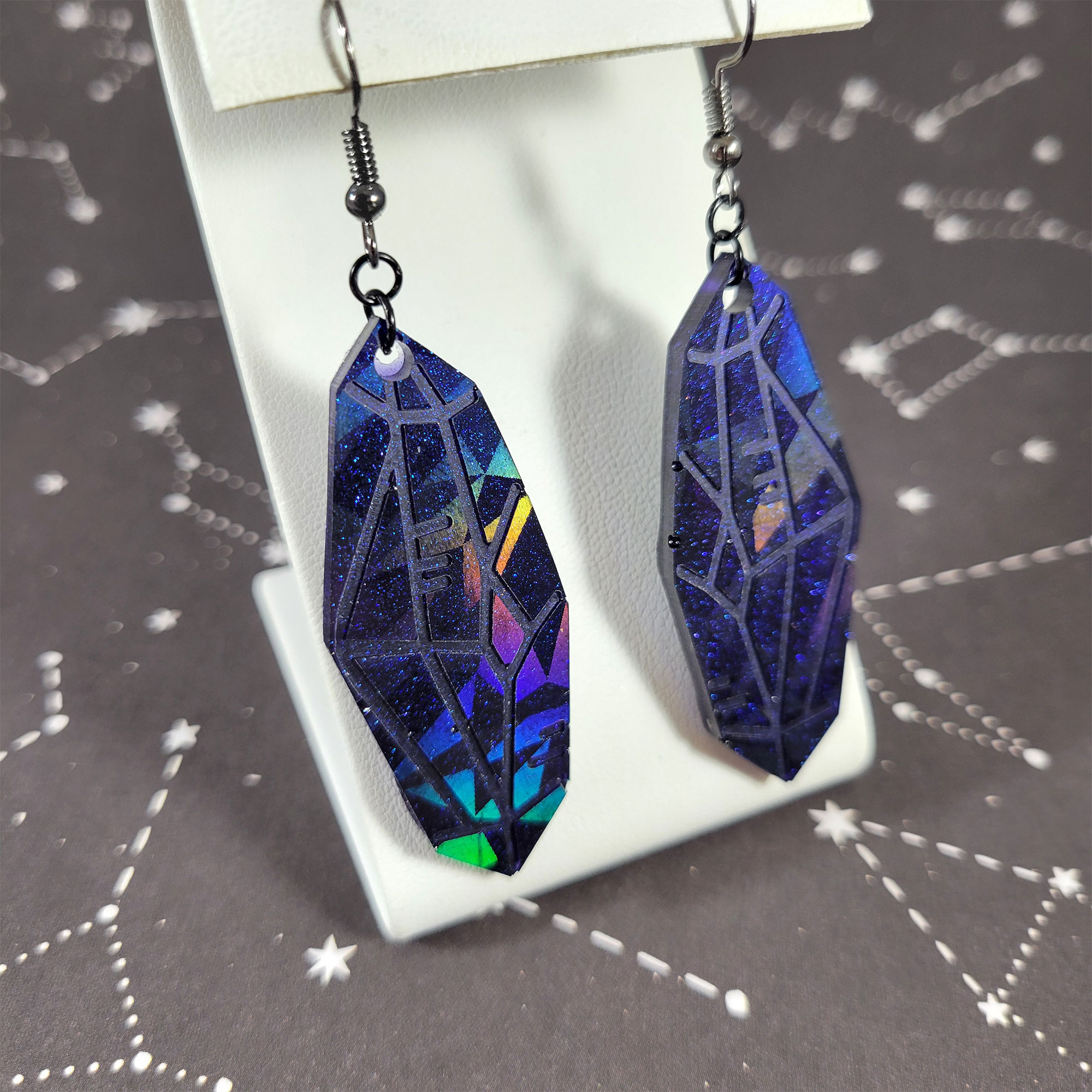 Holo Crystal Earrings by Wilde Designs
