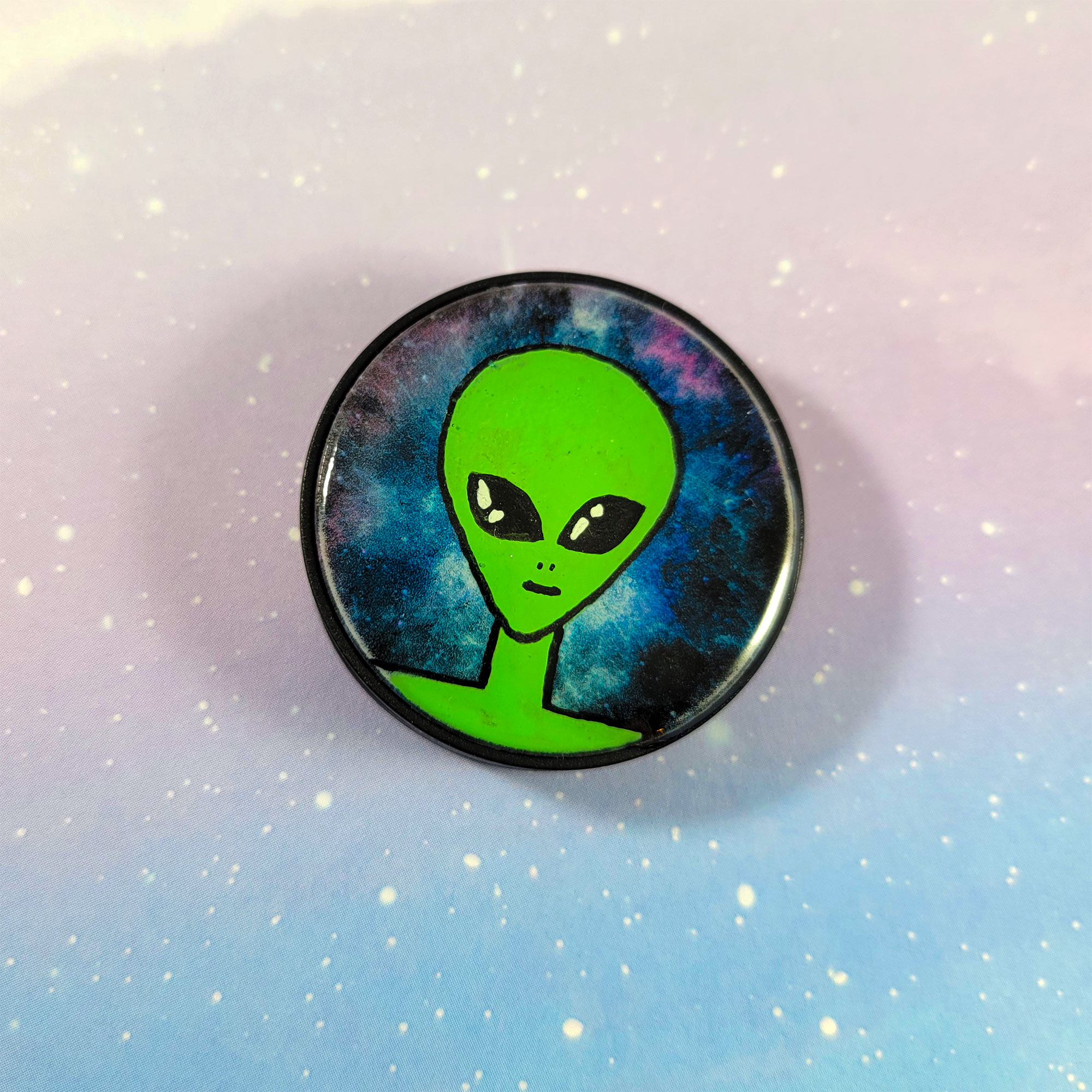 We Come in Peace Alien Phone Grip by Wilde Designs