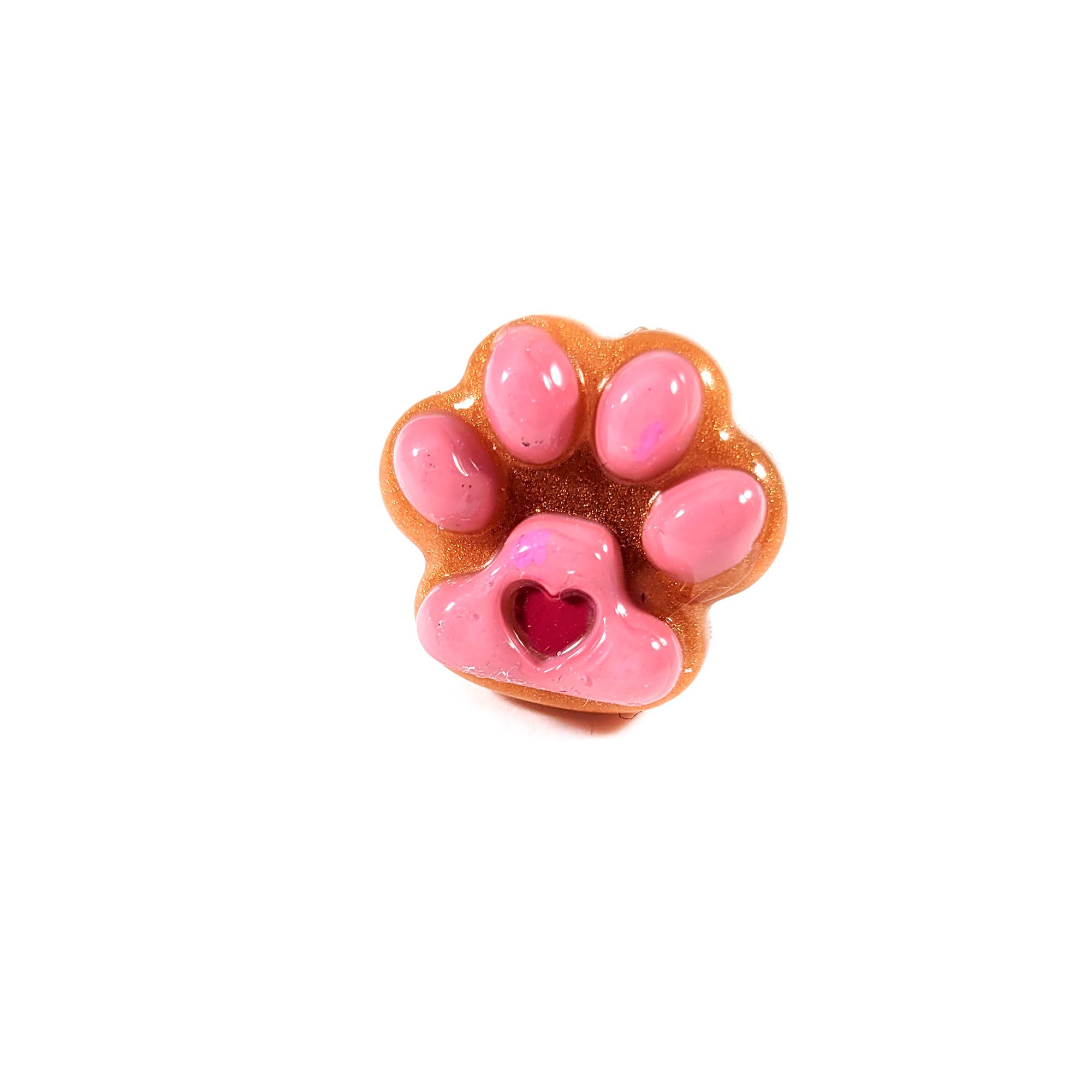 Orange Toe Bean Love Ring by Wilde Designs