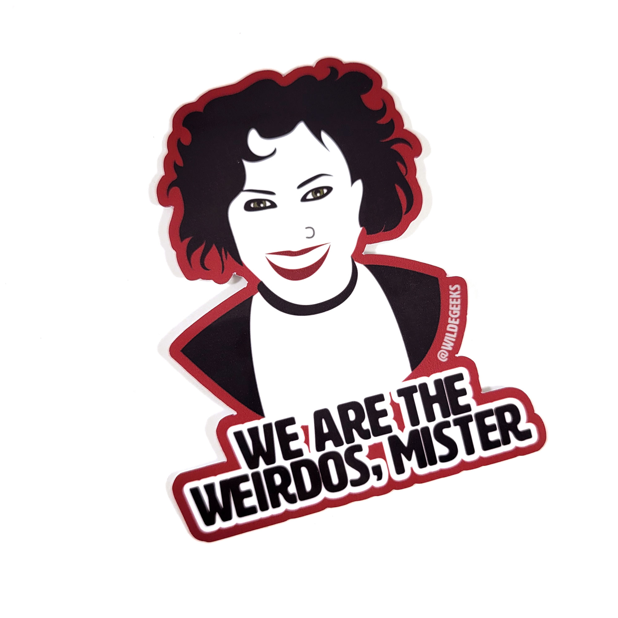 We are the Weirdos Vinyl Sticker by Wilde Designs